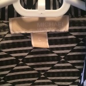 Black/White Pattern Blouse by Michael Kors